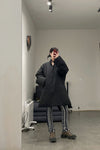 SAMUEL GUI YANG Black Benolac Top AW21CO04-1